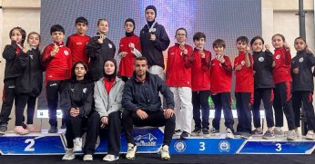 Körfezli genç karateciler başarıdan başarıya koşuyorlar