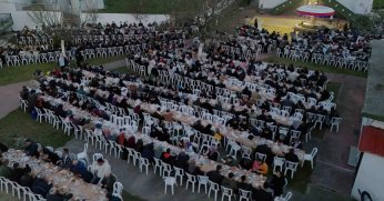 Yunanistan İskeçe’de Büyükşehir’le iftar bereketi