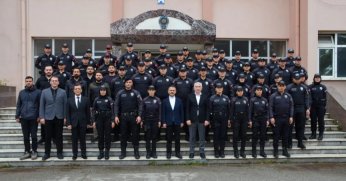 Vali Aktaş’tan, Çevik Kuvvet’e Bayram Ziyareti