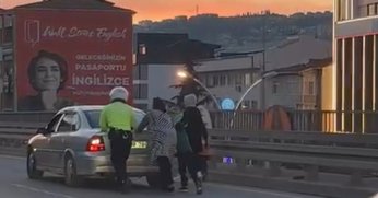 Aracı Bozulan Vatandaşa Yardım Eli!