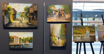 İzmit'te “Zamanın Renkleri” isimli resim sergi ziyaretçilerini bekliyor