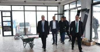 Başkan Ömeroğlu, devam eden projeleri yerinde inceledi!
