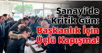 İzmit Sanayi Sitesi’nde Seçim Maratonu Başladı: Sandık Kuruldu, Heyecan Tavan!