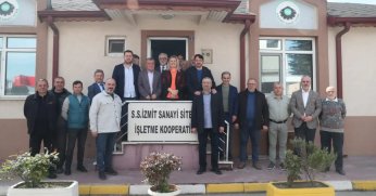 Muzaffer Gürfidan’a hayırlı olsun ziyareti gerçekleştirdi