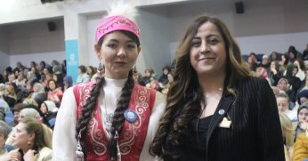 Kazakistanlı Öğrenci KO-MEK Açılışına Damga Vurdu