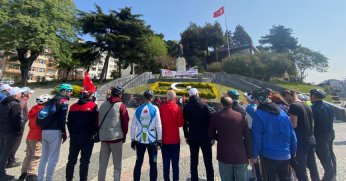 İzmit’te 23 Nisan coşkusu bisiklet turu ile başladı