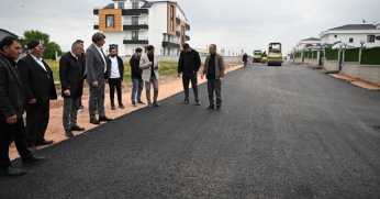 Kartepe'ye 1300 ton asfalt!