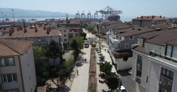 Körfez'de alt yapı çalışmaları hız kesmeden devam ediyor!