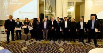 Emlak Kulübü'nde Fuat Özdağ yeniden başkan seçildi