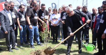 İzmit Belediyesinin katkılarıyla Prof. Dr. Ümit Özdağ Hatıra Ormanı açıldı