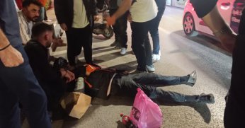 Yürüyüş Yolunda Kaza: 1 Yaralı!