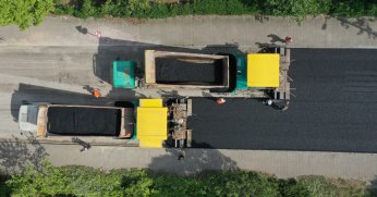 Serdar’da Sıcak Asfalt Çalışmalarına Hız Kesmeden Devam