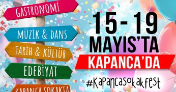 Uluslararası 2.Kapanca sokak festivali başlıyor!