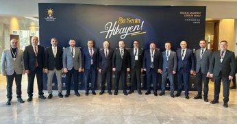 Başkan Talus ve 12 ilçe başkanı Ankara’da