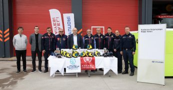 Hyundai Motor Türkiye’den Kocaeli İtfaiyesi’ne Kurtarma Ekipmanı Desteği!