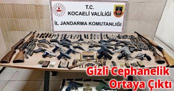 18 Ruhsatsız Silah Bulundu