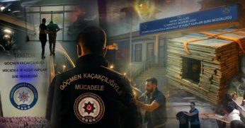 ''51 İlde Düzensiz Göçe Yönelik Düzenlenen Operasyonlarda 273 Göçmen Kaçakçılığı Organizatörü Yakalandı''