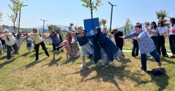 Kadınlar sağlıklı yaşam için yürüdü