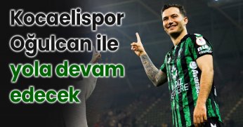 Kocaelispor’da Oğulcan ile yola devam 