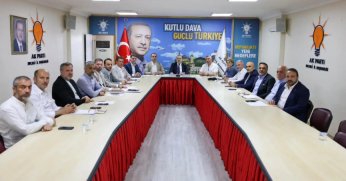 Talus, ilçe başkanları ile yaz dönemini programladı