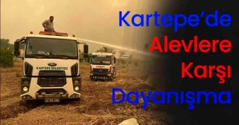 Kartepe, Yangın Bölgesinde 3 Gün Görev Başındaydı!