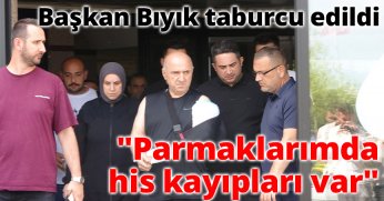 Başkan Bıyık taburcu edildi: 