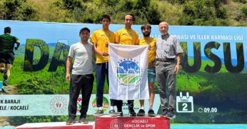 Sakarya ekibi Kocaeli'den dereceyle döndü!