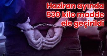 Kocaeli’nde Uyuşturucuya Geçit Yok: Haziran Ayında 530 Kilo Madde Ele Geçirildi