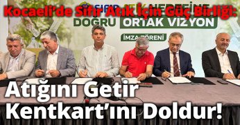 Kocaeli’de Sıfır Atık İçin Güç Birliği: Atığını Getir, Kentkart’ını Doldur!