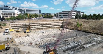 Umuttepe Cami ve Otopark projesi sorunsuz ilerliyor