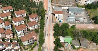 Alikahya Stadyum Tramvay Hattı’nda yoğun mesai
