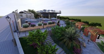 Tavşancıl Bayrak Tepe’ye Muhteşem Seyir Terası Geliyor