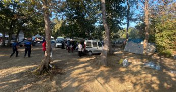 Kandıra Sahillerinde Kuralsız Kamp ve Çadıra Geçit Yok