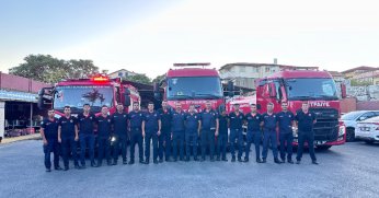 Kocaeli İtfaiyesi Çanakkale'ye gitti
