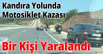 Kandıra Yolunda Motosiklet Kazası!
