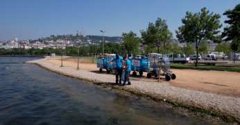 Kocaeli sahilleri hem bakımlı hem de pırıl pırıl