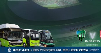 Tüm yollar Büyükşehir’le Kocaeli Stadı’na çıkar