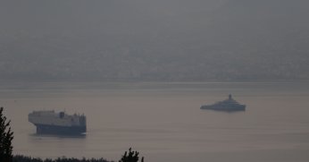 Dünyanın en büyükleri arasında, İzmit Körfezi'ne demir attı