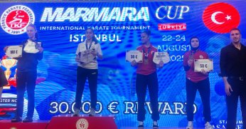 Körfezli karatecilerin uluslararası başarısı