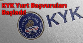 KYK Yurt Başvuruları Başladı!