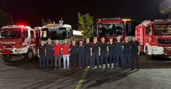 Büyükşehir'den Karabük’teki orman yangınına destek