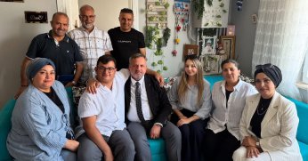 İlçe Başkanı Dokuzlar’dan Anlamlı Doğum Günü Ziyareti