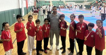 Körfezli karatecilerin bayram zaferi