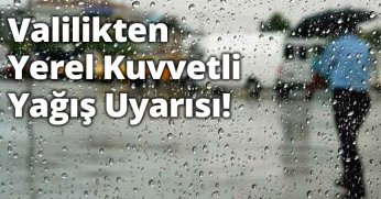 Kocaeli’de Yerel Kuvvetli Yağış Uyarısı!