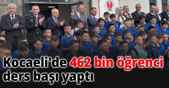 Kocaeli'de 462 bin öğrenci ders başı yaptı