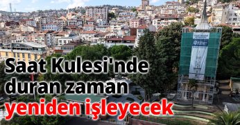 Saat Kulesi'nde duran zaman yeniden işleyecek