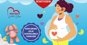 Gebelik ve Doğuma Hazırlık Eğitimleri başlıyor