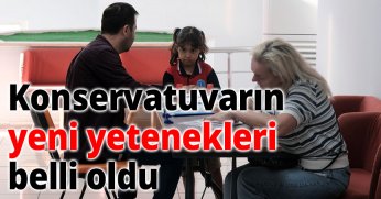 Konservatuvarın yeni yetenekleri belli oldu