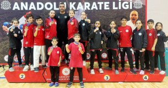 Körfez Gençlerbirliği karatecileri fırtına gibi