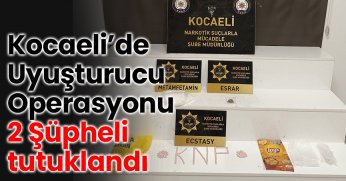 Kocaeli’de Uyuşturucu Operasyonu: 2 Şüpheli Tutuklandı